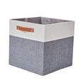 thumbnail image 4 of Cajas de almacenamiento de algodón y lino, grandes y pequeñas, plegables, artículos diversos para el hogar, sala de estar, cosméticos de escritorio, ropa sucia, suministros para coche, 4 of 5