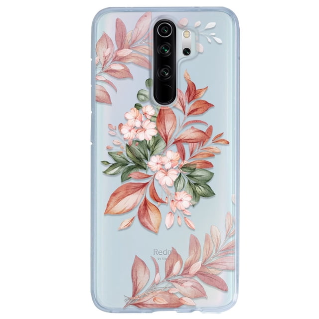 Funda Para Xiaomi Redmi 9 Flores, Uso Rudo, InstaCase Protector para Xiaomi Redmi 9 Antigolpes, Case Flores