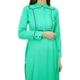 thumbnail image 3 of Phagun Designer Indian Rayon Punjabi Kurta For Womens Ethnic Straight Casual Tunic Kurti, 3 of 8