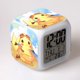 thumbnail image 1 of Pokemon Pikachu despertador luminoso LED colorido, luz de escritorio con temperatura, figuras de acción, juguetes para niños, regalos con dijes, caliente, 1 of 1