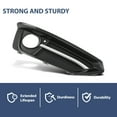 thumbnail image 6 of Front Fog Light Cover Trim Right Passenger Side Black Fit For 2014-2021 BMW 228i 230i xDrive Base, 6 of 10