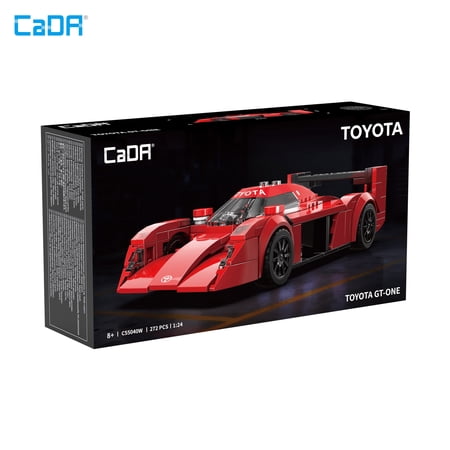 Cada Officially licensed by Toyota, 1:24 model faithfully replicates the GT-ONE’s design for display building blocks toy gifts