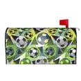 thumbnail image 2 of Bingfone Football Doodle Magnetic Mailbox Cover Standard Size for Garden Yard Outdoor Decorations-21x18 in, 2 of 9