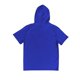 thumbnail image 4 of Camisas de Manga Corta de los Hombres Delgada con Cordón Botón Arriba con Capucha, Blusa de Poliéster Transpirable para Diario, 4 of 5