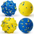thumbnail image 1 of Pelotas de tenis Moonorange para perros, grandes e indestructibles, paquete de 4, 1 of 6