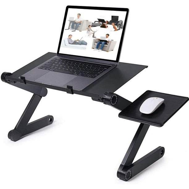 Support de table pour ordinateur portable pour lit, bureau