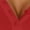 Red, variant on Miluxas Lace Trim Short Sleeve Tee Shirts for Women Trendy Button V Neck Slim Fitted Ruched Tops Solid Basic Going Out T Shirts White