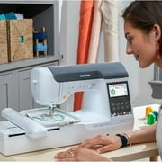 Brother SE2000 Embroidery & Sewing Machine w/ 130 Thread Spools & Accessories