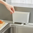 thumbnail image 7 of Mouliraty Kitchen Waste Bins - Over-Cabinet Garbage Bowl Trash Drainboard For Collecting Food Scraps And Compost From Counter, 7 of 7