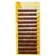 thumbnail image 4 of Extensión de Cejas Postizas de color Marrón Oscuro Mixto, Potenciador de Cejas Falsas, Cejas individuales de 5 A 8 mm, Fibra Suave y CÓMODA, Material Importado de Alta,, 4 of 7