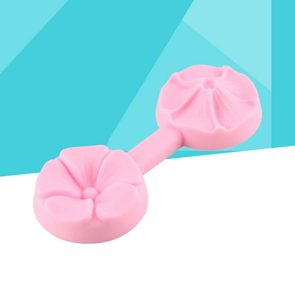 Cherry Blossom Silicone Fondant Cake Flower Cake Chocolate Candy Decorating Mould (Random Color)