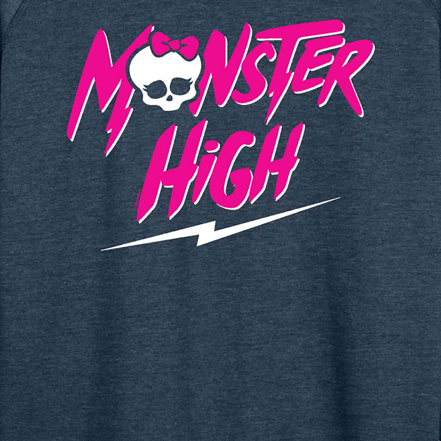 Monster High - Monster High Lightning Logo - Women's Lightweight French Terry Long Sleeve Shirt