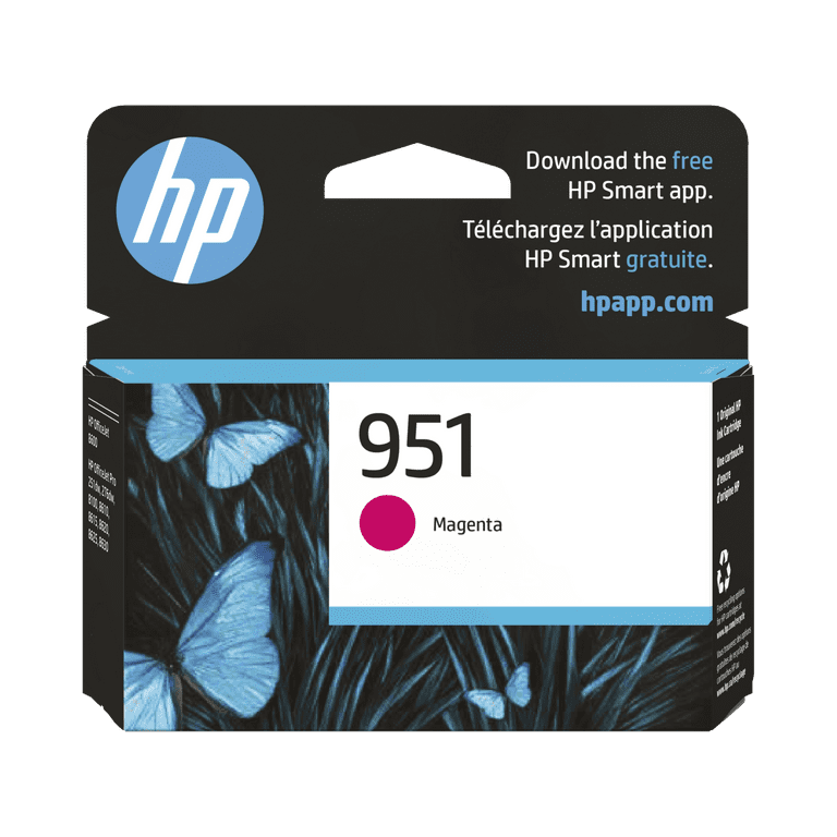 HP 951, (CN051AN) Magenta Original Ink Cartridge HP 951, (CN051AN) Magenta Original Ink Cartridge