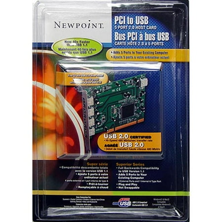 Newpoint 4-Port USB 2.0 PCI Card