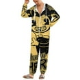 thumbnail image 2 of Bendy And The Ink Machine Unisex Onesie Pajamas Zipper Jumpsuit Hooded One Piece Sleepwear for Family Mens Womens, 2 of 8