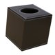 thumbnail image 2 of Soporte de caja de pañuelos de encimera cuadrada Servilleta de papel Cubierta de caja Cuero de PU Café Sunnimix Tapa del soporte del pañuelo facial, 2 of 7