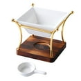thumbnail image 4 of AURARMLET 1 Set Ceramic Wax Melt Burner for Oil Burning with Vintage Style, 4 of 7