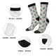 thumbnail image 5 of Balery Skiing penguin Calcetas Largas con Estampado para Hombre y Mujer – Suaves y Transpirables, Talla Única (US 5-11), 5 of 6