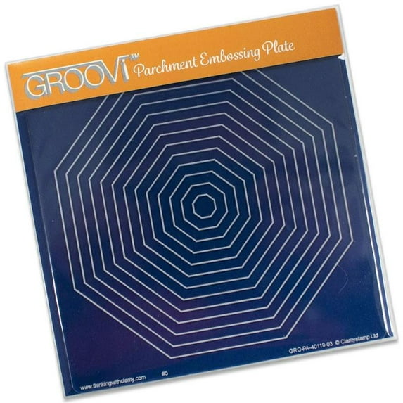 Groovi Octagon Nested A5 Sq
