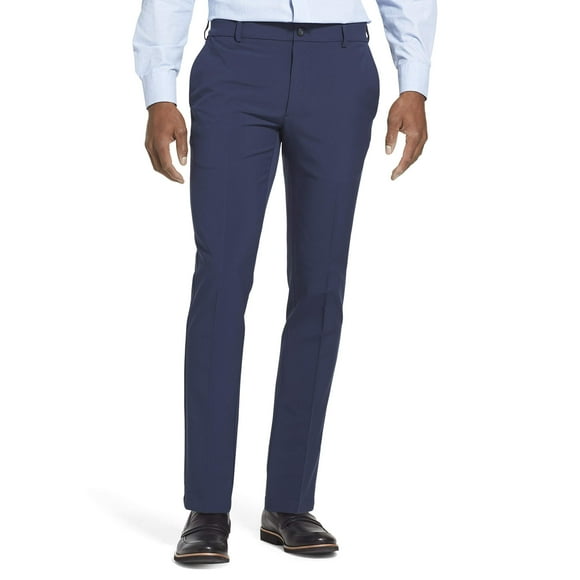 Van Heusen Men's Flex Slim Fit Flat Front Pant