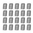 thumbnail image 1 of SHAR 20Pcs Thread Inserts Male Female Reducing Nut Repair Tool Stainless Steel Fastener M1/12-13x2D, 1 of 19