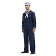 thumbnail image 4 of Blusa deportiva informal de manga larga para hombre, con cremallera y múltiples bolsillos, de poliéster, 4 of 9
