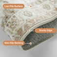 thumbnail image 2 of Sonoro Kate 6x9 Area Rugs for Living Room Bedroom, Non Slip Boho Machine Washable Indoor Floor Carpet, Cream, 2 of 8