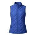 thumbnail image 6 of Wovilon Women's Diamond Quilted Puffer Vest Stand Collar Full Zip Sleeveless Lightweight Lined Outerwear with Pockets Casual Fall Winter, 6 of 6