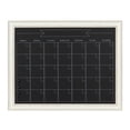 thumbnail image 1 of DesignOvation Macon Framed Magnetic Tableau Calendrier Mensuel, 23x29, Blanc Tendre, 1 of 5
