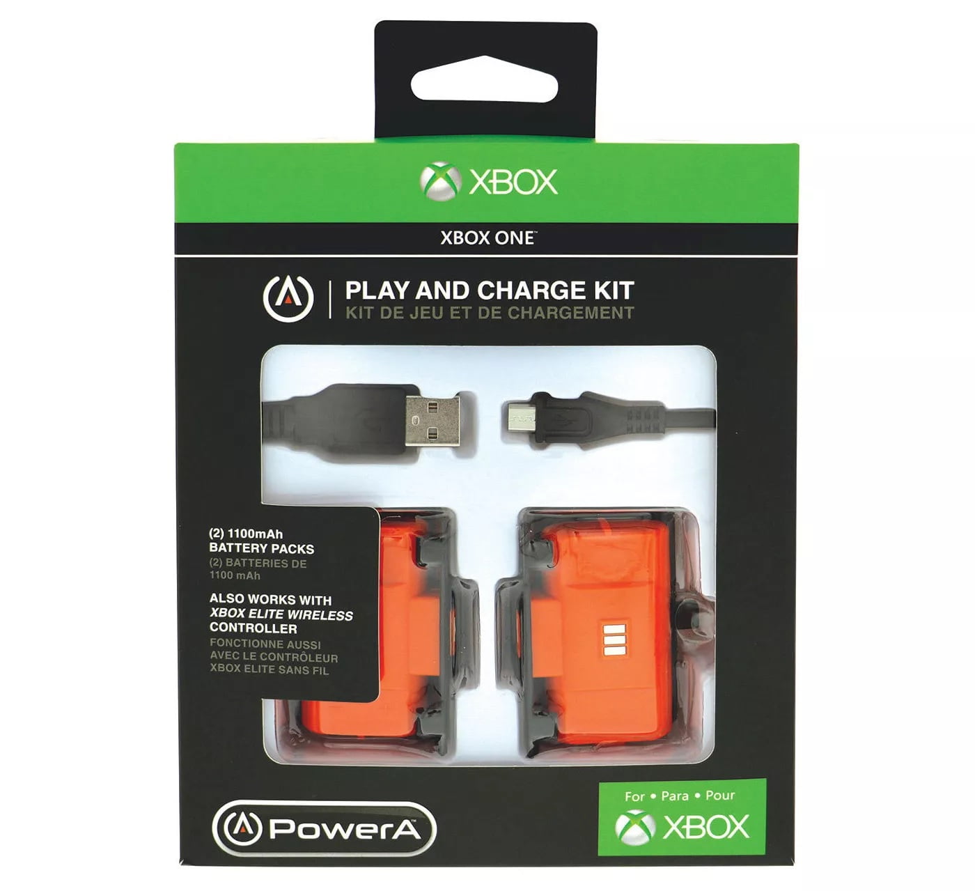 PowerA Play and Charge Kit for Xbox One