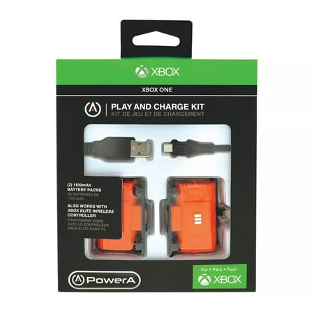 PowerA Play and Charge Kit for Xbox One (Best Xbox One Charger)