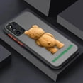 thumbnail image 3 of Matte Case for Samsung Galaxy M62 M53 M52 M51 M33 M32 M31 M30S M23 5G J8 J7 J6 J5 J4 Case Funda Capa Naughty T-Teddy Bear Couple, 3 of 5