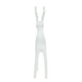 thumbnail image 6 of Northlight Solid Petite Reindeer Christmas Decoration - 8.25" - White, 6 of 6