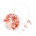 thumbnail image 1 of Assorted Paper Clips Binder Clips Push Pins Set Multifunctional Durable Metal Macaron Colors Ideal for Office School Document, 1 of 7