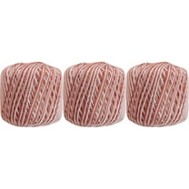 3 Ball Pack Threadart 100% Pure Cotton Multicolor Crochet Thread - Size 10 - Color 52 - Variegated Desert Sands
