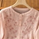 thumbnail image 5 of Camisas de Color Sólido para las Mujeres de Manga Larga Botón Abajo Cuello Casual Blusa Suave, 5 of 7