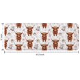 thumbnail image 7 of White Highland Cow Hat Dress Pattern Kitchen Rug Mat,Kitchen Runner Rugs Non Skid Washable,Decorative Kitchen Floor Mats for Kitchen,Sink,Laundry,17"x47.2", 7 of 7