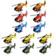 thumbnail image 2 of 12 piezas de aviones de juguete para niños, helicópteros de juguete con retroceso., 2 of 8
