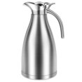 thumbnail image 1 of EIGTHTAIL Thermal Coffee Carafe 2L Thermal Coffee Jug Stainless Steel Insulated Coffee Carafe Practical Insulated Coffee Pot Leakproof Thermal Coffee Flask Vacuum Thermal Coffee Pot for H, 1 of 10