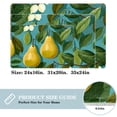 thumbnail image 2 of Pear Polyester Non-Slip Machine Washable Bath Rug Indoor Rug Door Carpet, 2 of 6