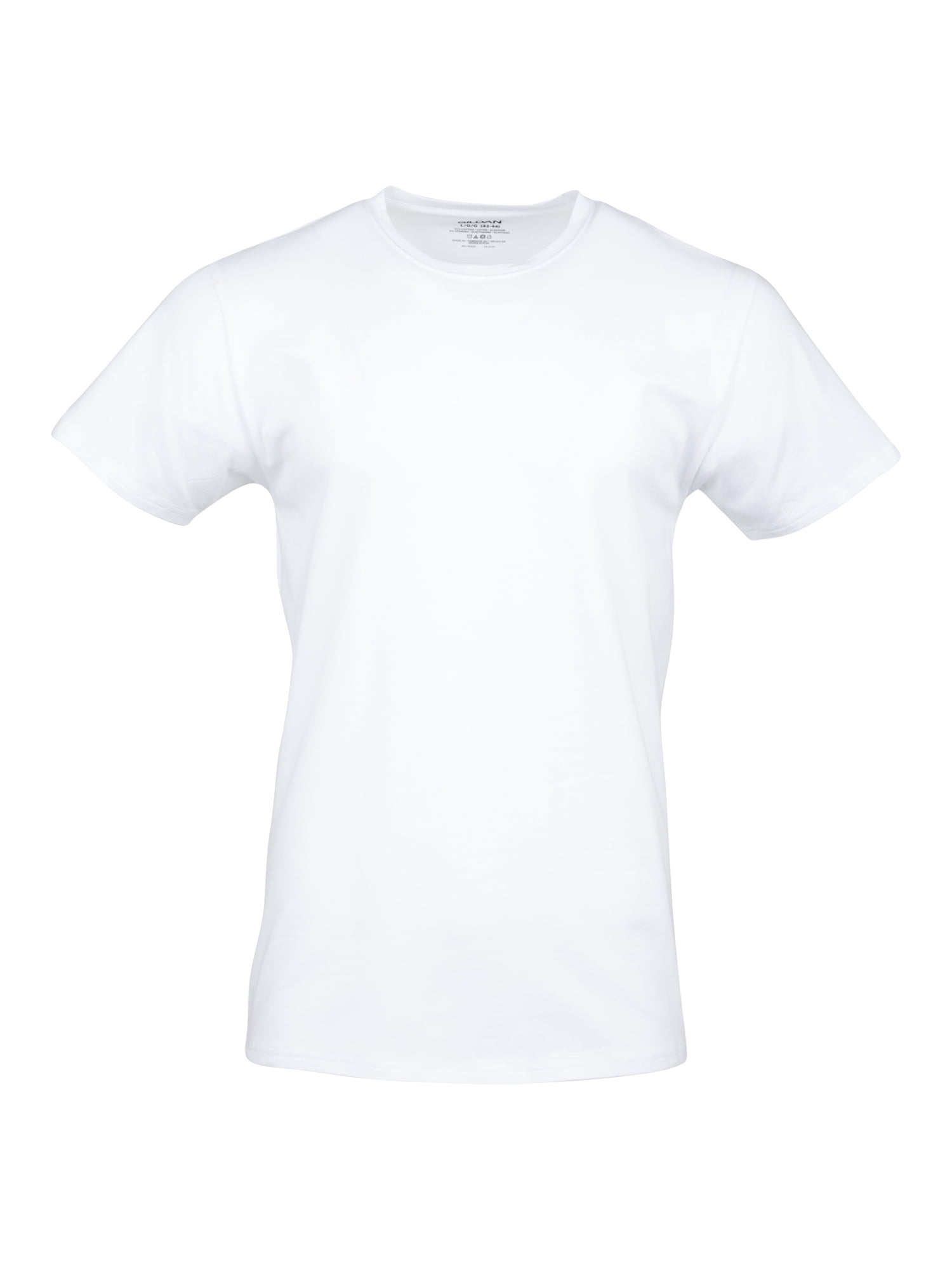 Gildan Men's Short Sleeve Cotton Stretch Crew T-Shirts up to 2XL, 3-Pack