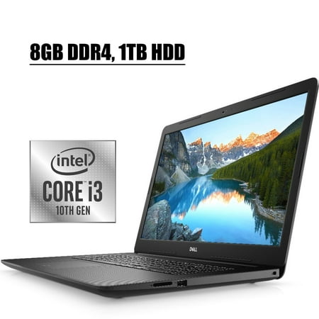 2020 Premium Dell Inspiron 17 3000 3793 Laptop Computer I 17.3" Full HD Anti-Glare Display I 10th Gen Intel Core i3-1005G1 I 8GB DDR4 1TB HDD I WiFi HDMI DVD Webcam Win 10