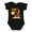 AB-Black, variant on I'm O-fish-ally Two- Cute Puffer Fish Second Birthday Boys or Girls Baby Bodysuit
