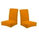 thumbnail image 3 of Matsuzay 2 piezas de fundas para sillas divididas de grano de maíz, funda protectora sólida resistente al desgaste, Protector exterior, elementos Decoración del hogar naranja Matsuzay HA012477-13, 3 of 6