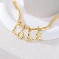 thumbnail image 3 of MULA Original S925 Sterling Silver Alphabet Letter A Charms Gold Plated Pave AAA CZ DIY Pendant fit Bracelets Gift for Women with Pouch, 3 of 12