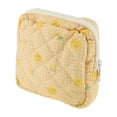 thumbnail image 1 of Ofertas Únicas 1 Pc Bolsa de Lápiz Labial Cuadrada Portátil para Vacaciones Amarillo Poliéster, 1 of 5