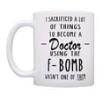 thumbnail image 2 of ThisWear Funny Doctor Gifts Doctor F-Bomb Dr Mug Set Gifts for Doctors 11 ounce 2 Pack Coffee Mugs, 2 of 4