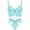 Green, variant on 3D Floral Lace Corset Lingerie Womens Sheer Bra And Panty Sets 2 Piece Boudoir Outfits Adjustable Straps Underwire Underwear Lace up See Through Lingerie Outfits M White