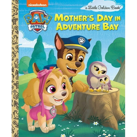 Little Golden Book Mother's Day in Adventure Bay (Paw Patrol), (Hardcover)