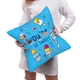 thumbnail image 6 of Bingfone You are so Sweet Linen Throw Pillow Covers Cushion Case Pocket Button Vintage Farmhouse Pillowcase for Sofa Couch Bed 16"x16", 6 of 9